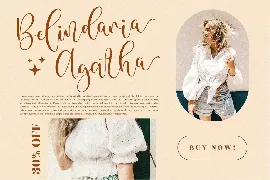 Blandita Beautiful Script font