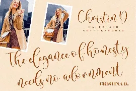 Blandita Beautiful Script font