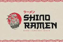 The Last Shuriken - Japanese Style font