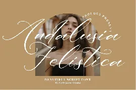 Andalusia Felistica Script font