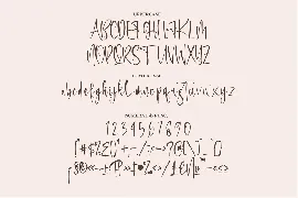 Montain fight Modern Handwritten Font