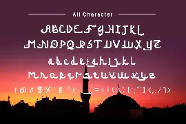 Ramadhan Vibes - Display Arabic font