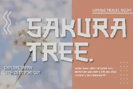 Akisa Faux Japanese Font