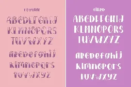 Ice Cream Sundae Font Duo