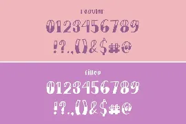 Ice Cream Sundae Font Duo