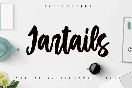 Jartails - Modern Calligraphy Font