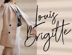 Brightness - Casual Script Typeface Font