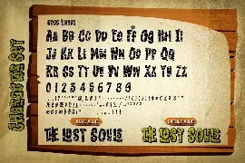 The lost Souls - Cartoon Display Font