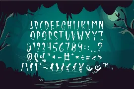 Dark Night - Horror Display Font