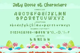 Jelly Boots font