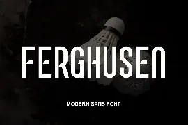 Ferghusen font