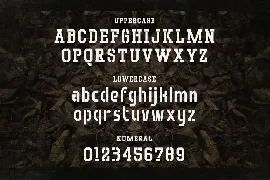 Destro â€“ Stencil Display Font