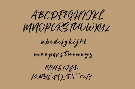 Brushter font