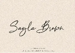 Baekrajan Luxury Modern Signature font