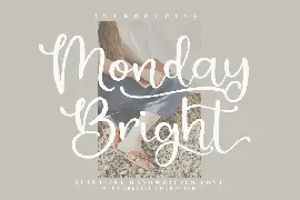 Monday Bright Handwritten Font