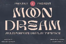 Moon Dream font