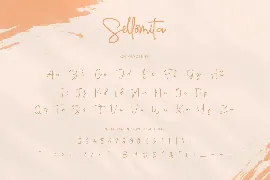 Sellomita - Handwritten Font