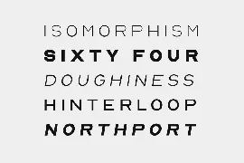 NORD - Minimal Display / Headline / Logo Typeface font