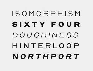 NORD - Minimal Display / Headline / Logo Typeface font