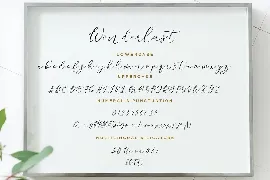 Wonderlust Calligraphy Wedding Font