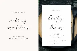 Wonderlust Calligraphy Wedding Font