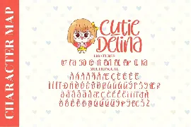 Cutie Delina Quirky Font