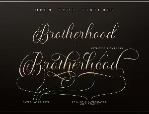 Maldini Script font