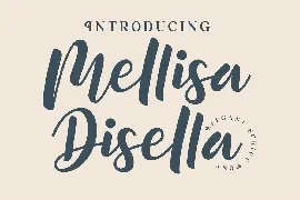 Mellisa Disella Script font