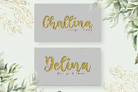 Challina - Bold Script Font