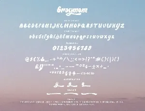 Graymone - Bold Display Font