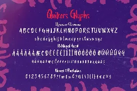 Quikers font