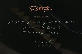 Robertson - Signature Font