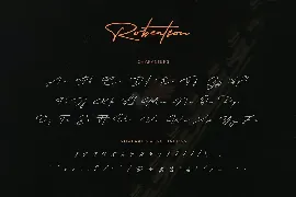 Robertson - Signature Font