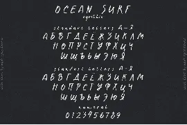 Ocean Surf Hand Written Font