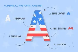 The USA Font Family