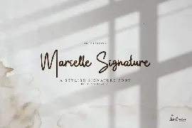 Marielle Signature font