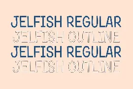 Jelfish font