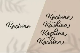 Kashina Brush Script font