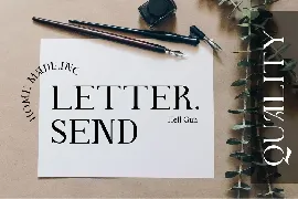 Baltre | Modern Serif Font