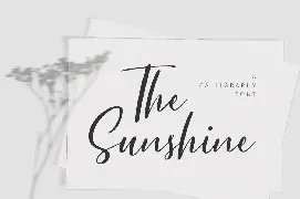 The Sunshine - Elegant Font