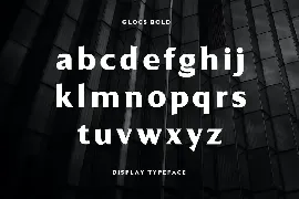 Glocs Vintage Font