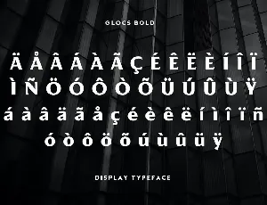 Glocs Vintage Font