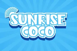 Sunrise Coco Bold Display Font