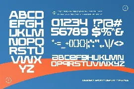 Desinem - Sporty Display Typeface font