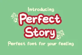 Perfect Story font