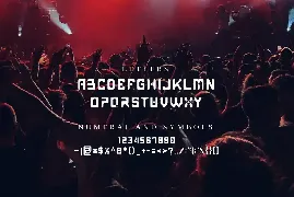 Zorfich - Cyberpunk Display Font