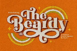 The Beardy font