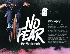 Land Of Fear - Street Type font