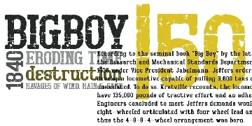 Bigboy font