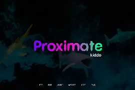 Proximate Kiddo - Display Typeface + WebFonts